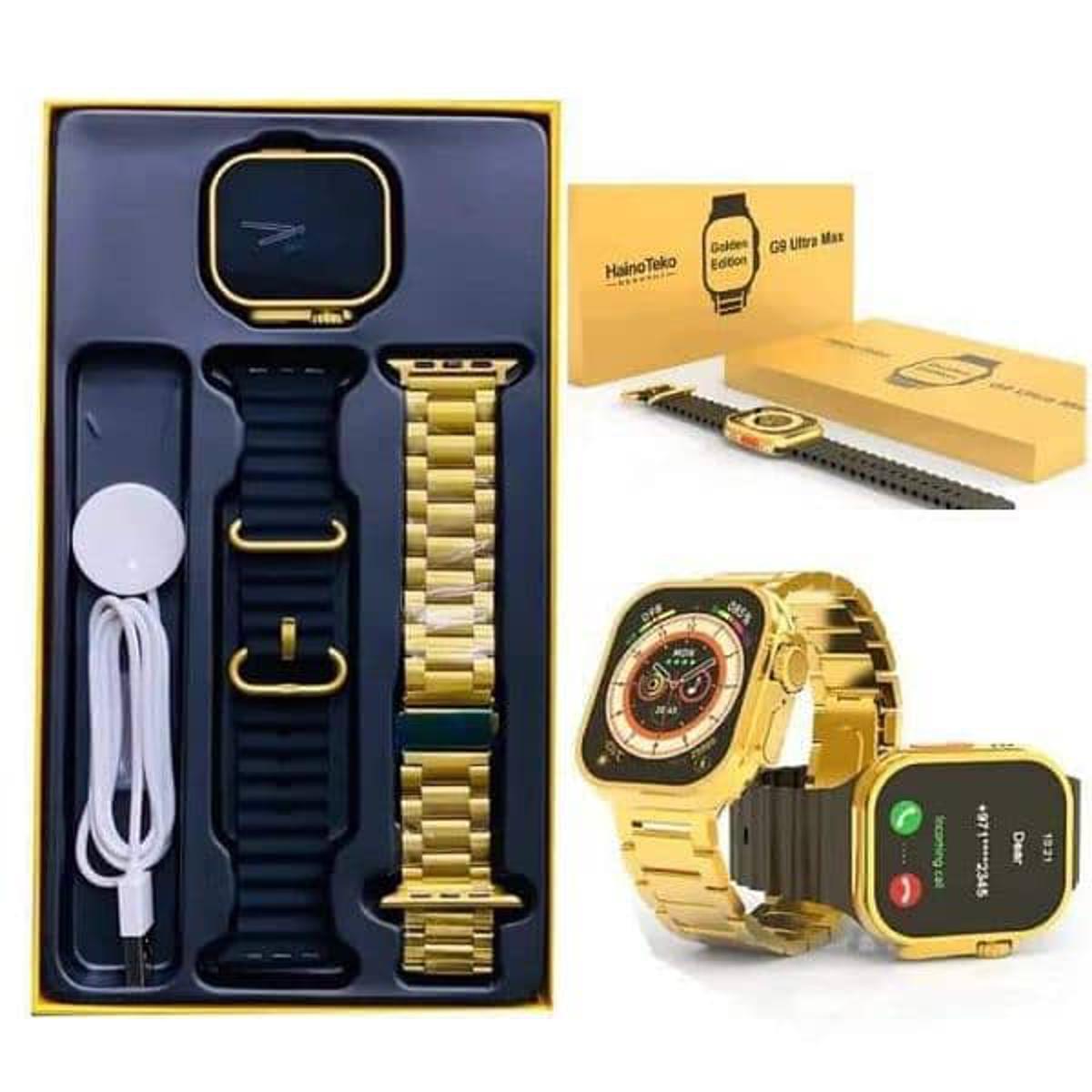 G9 Ultra Pro Gold Smart Watch