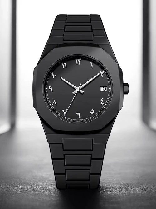 Blvck Arabic Watch – Waterproof Casual Fashion Wristwatch for Men & Women
