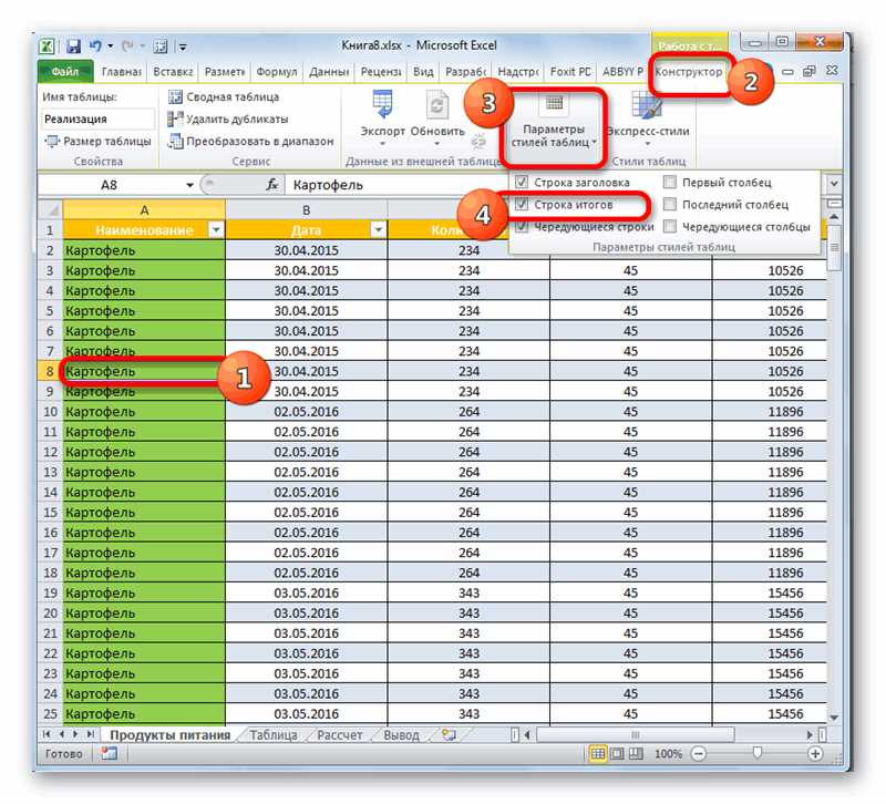 Умные таблицы в Excel - что это, как сделать и как все вернуть